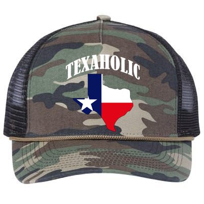 Texaholic Retro Rope Trucker Hat Cap