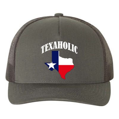 Texaholic Yupoong Adult 5-Panel Trucker Hat