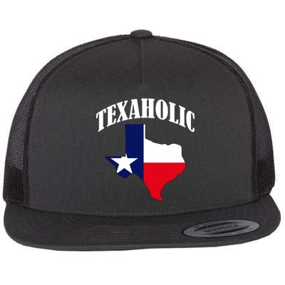 Texaholic Flat Bill Trucker Hat