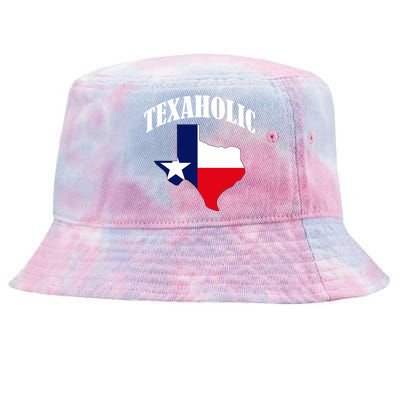 Texaholic Tie-Dyed Bucket Hat