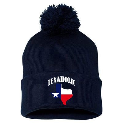 Texaholic Pom Pom 12in Knit Beanie