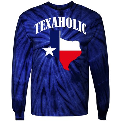 Texaholic Tie-Dye Long Sleeve Shirt