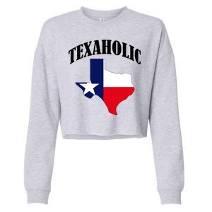 Texaholic Cropped Pullover Crew