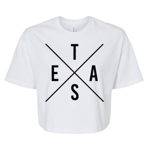 Texas Bella+Canvas Jersey Crop Tee