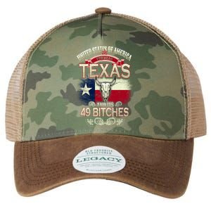 Texas And Its 49 Bitches Legacy Tie Dye Trucker Hat