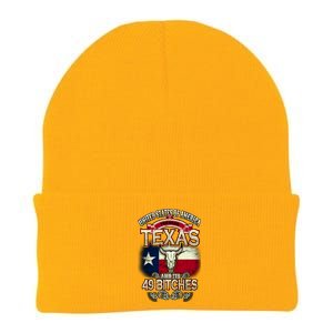 Texas And Its 49 Bitches Knit Cap Winter Beanie