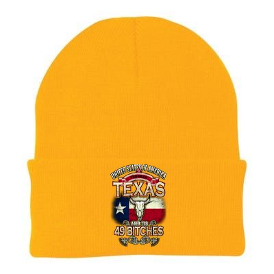 Texas And Its 49 Bitches Knit Cap Winter Beanie