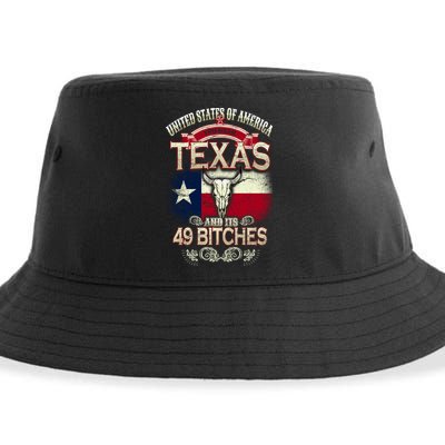 Texas And Its 49 Bitches Sustainable Bucket Hat