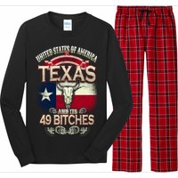 Texas And Its 49 Bitches Long Sleeve Pajama Set