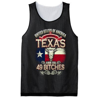 Texas And Its 49 Bitches Mesh Reversible Basketball Jersey Tank