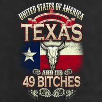 Texas And Its 49 Bitches Golf Towel