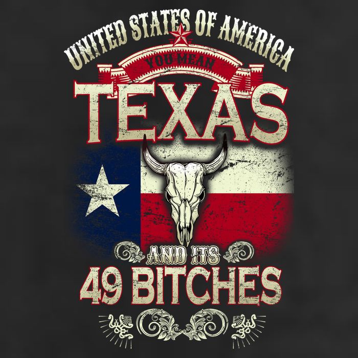 Texas And Its 49 Bitches Golf Towel