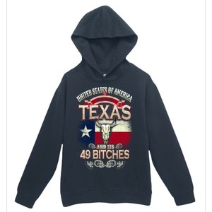 Texas And Its 49 Bitches Urban Pullover Hoodie