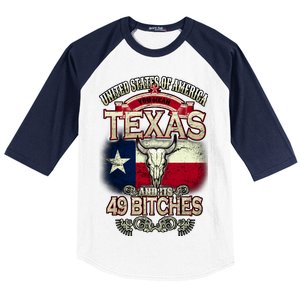 Texas And Its 49 Bitches Baseball Sleeve Shirt