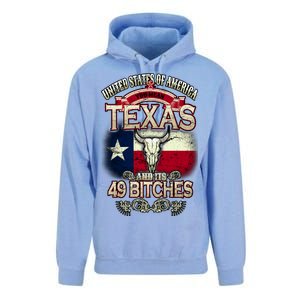 Texas And Its 49 Bitches Unisex Surf Hoodie