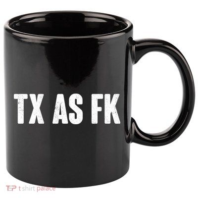 Texas As Fk 11oz C Handle Ceramic Mug