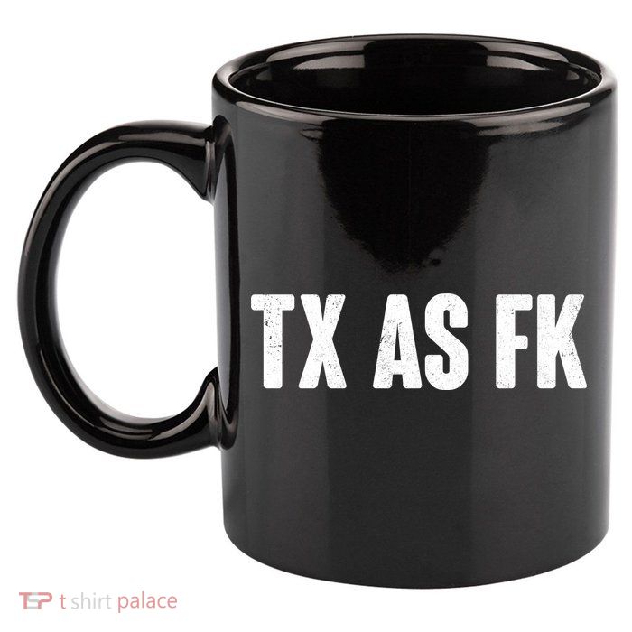 Texas As Fk 11oz C Handle Ceramic Mug