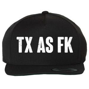 Texas As Fk Wool Snapback Cap