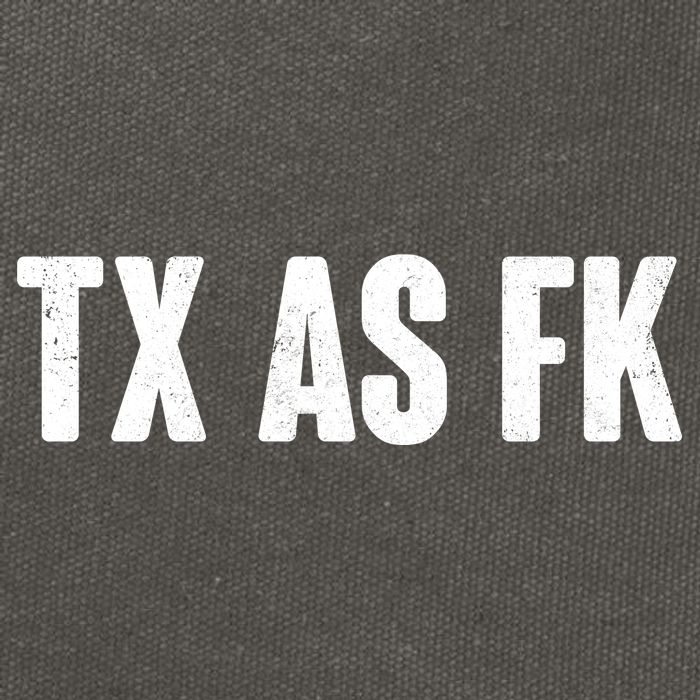 Texas As Fk Cotton Canvas Backpack