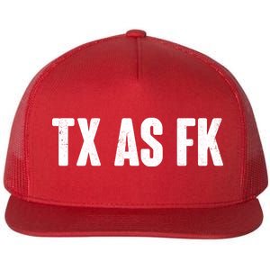 Texas As Fk Flat Bill Trucker Hat