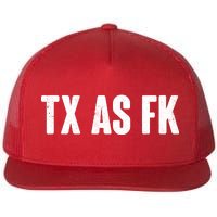 Texas As Fk Flat Bill Trucker Hat