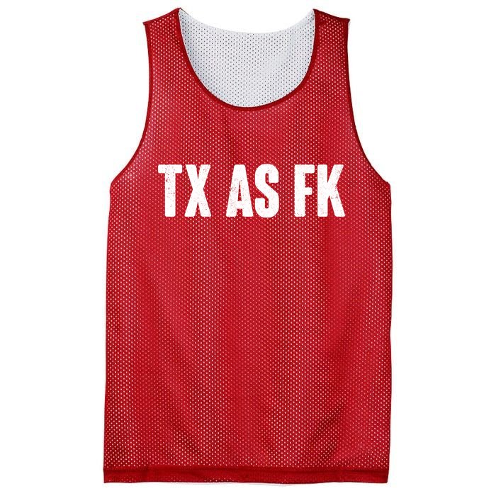 Texas As Fk Mesh Reversible Basketball Jersey Tank