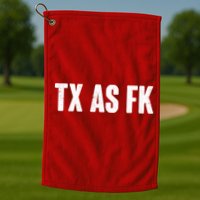 Texas As Fk Golf Towel