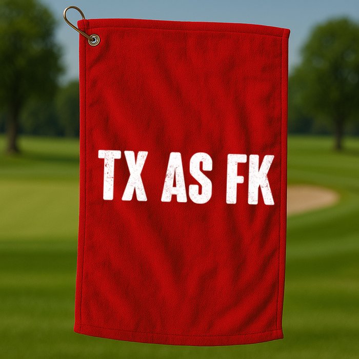 Texas As Fk Golf Towel