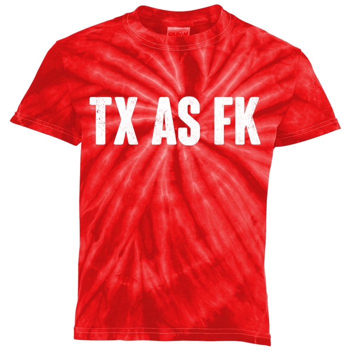 Texas As Fk Kids Tie-Dye T-Shirt