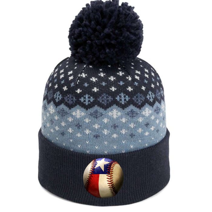 Texas Baseball The Baniff Cuffed Pom Beanie