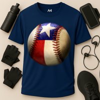 Texas Baseball Cooling Performance Crew T-Shirt