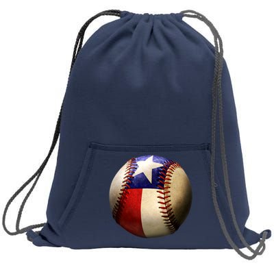 Texas Baseball Sweatshirt Cinch Pack Bag