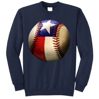 Texas Baseball Tall Sweatshirt