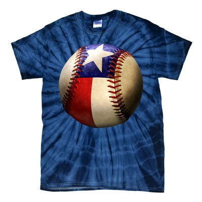 Texas Baseball Tie-Dye T-Shirt