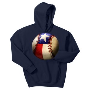 Texas Baseball Kids Hoodie