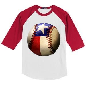 Texas Baseball Kids Colorblock Raglan Jersey