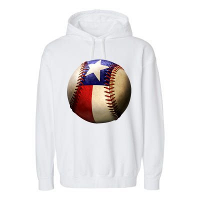 Texas Baseball Garment-Dyed Fleece Hoodie