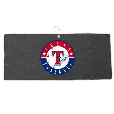 Texas Baseball Fan Vintage Large Microfiber Waffle Golf Towel