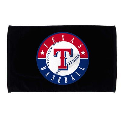 Texas Baseball Fan Vintage Microfiber Hand Towel