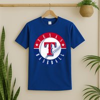 Texas Baseball Fan Vintage T-Shirt