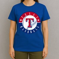 Texas Baseball Fan Vintage T-Shirt