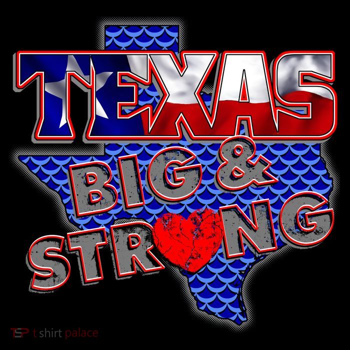 Texas Big and Strong Stripe Pom Pom Beanie