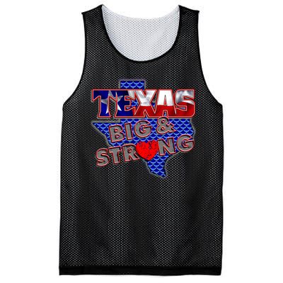 Texas Big and Strong Mesh Reversible Basketball Jersey Tank