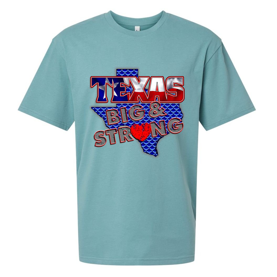 Texas Big and Strong Sueded Cloud Jersey T-Shirt