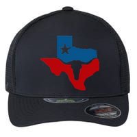 Texas Flag Longhorn Logo Flexfit Unipanel Trucker Cap