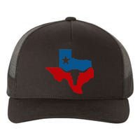 Texas Flag Longhorn Logo Yupoong Adult 5-Panel Trucker Hat