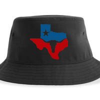 Texas Flag Longhorn Logo Sustainable Bucket Hat