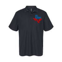 Texas Flag Longhorn Logo Softstyle Adult Sport Polo