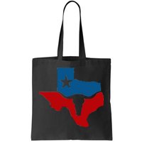 Texas Flag Longhorn Logo Tote Bag