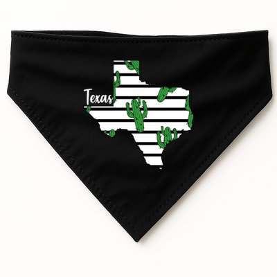 Texas Floral Cactus USA-Made Doggie Bandana